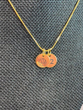 Gold Basketball Necklace Bracelet Keychain Optional, Best Christmas Gifts, Personalized Customized Monogram Jewelry, D213