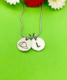 Silver Baseball Hat Necklace Bracelet Keychain Optional Best Christmas Gifts, Personalized Customized Monogram Jewelry D230