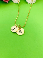 Baseball Gifts, Gold Baseball Necklace, Baseball Team Gift, Baseball Keychain, Baseball Bracelet, Baseball Jewelry, D254