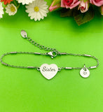 Sister Bracelet, Sister Jewelry, Sister Gift, Best Christmas Gift for Sister, D280
