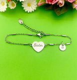 Sister Bracelet, Sister Jewelry, Sister Gift, Best Christmas Gift for Sister, D280