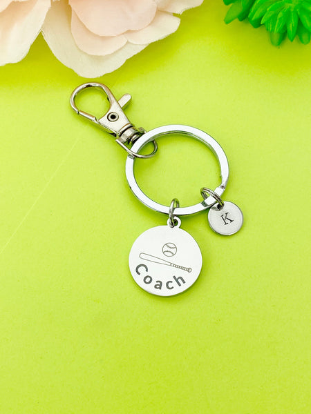 Softball Keychain, Softball Necklace, Softball Team Gift, Softball Bracelet, Softball Jewelry, Coach Softball Gifts, D298