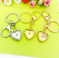 Best Christmas Gift for Girlfriend Sister Daughter Granddaughter Heart Locket, Keepsake Photo Frame D323