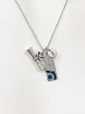 Silver Graduation Necklace Personalized Customized Monogram Jewelry, D366