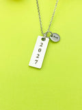 Anniversary Gift Necklace Personalized Customized Monogram Jewelry, D368