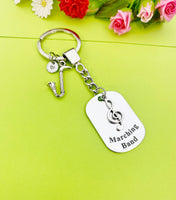 Bass Clarinet Keychain, Music Instrument Bass Clarinet Personalized Customized Jewelry, D344