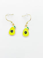 Gold Avocado Earrings N3241A