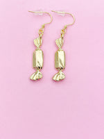 Gold Candy Charm Earrings N2628A