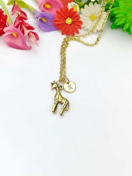 Silver or Gold Giraffe Necklace, Daughter Necklace, Gift for Daughter, Daughter Jewelry, Mother Daughter, N3112