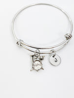 Silver Drum Set Bracelet Personalized Customized Monogram Made to Order Jewelry, N4787A