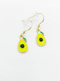Gold Avocado Earrings N3241A