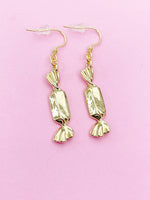 Gold Candy Charm Earrings N2628A