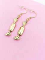 Gold Candy Charm Earrings N2628A