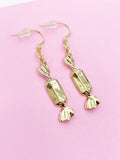 Gold Candy Charm Earrings N2628A