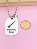 Clarinet Charm Necklace or Keychain Gifts, D399