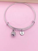 Silver Water Polo Charm Bracelet Water Polo Sport Gifts Ideas Personalized Customized Monogram Made to Order Jewelry, AN908