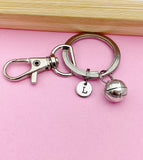 Silver Basketball Charm Keychain Basketball Team Gifts Idea Personalized Made to Order Jewelry, N2566