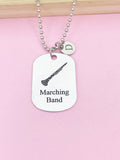 Clarinet Charm Necklace or Keychain Gifts, D399