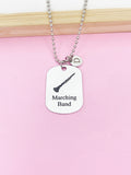 Clarinet Charm Necklace or Keychain Gifts, D399