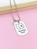 Silver Marching Band Cymbal Necklace or Keychain Gifts Ideas Personalized Customized Made to Order Jewelry, D410