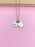 Silver Flute Charm Necklace Music Instrument School Marching Band Gifts Idea Personalized Customized Made to Order, D430