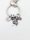Silver Lacrosse Charm Bracelet School Lacrosse Team Gift Ideas Personalized Customized Made to Order Jewelry, N4740