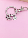 Goat Keychain, Goat Charm, Farmer Charm, Farm Animal Charm, Farmer Gift, Pet Gift, Personalized Gift, AN1320