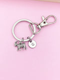 Goat Keychain, Goat Charm, Farmer Charm, Farm Animal Charm, Farmer Gift, Pet Gift, Personalized Gift, AN1320