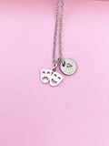 Silver Comedy Tragedy Drama Charm Necklace Theater Comedy Club Gifts Ideas Personalized Customized Made to Order, N124