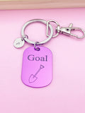 Goal Shovel Customize Charm Keychain Motivation Graduation Gifts Ideas, D445