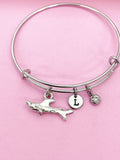 Shark Bracelet, Swimmer Gift, N4484