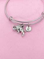 Silver Bull Charm Bracelet Bison Buffalo Wildlife Biologist Farmer Gift Ideas N4576