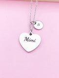 Stainless Steel Mimi Necklace Spring Birthday Mother's Day Gifts Ideas Personalized Customized Made to Order, D439