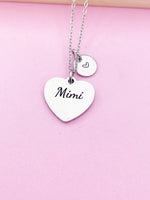 Stainless Steel Mimi Necklace Spring Birthday Mother's Day Gifts Ideas Personalized Customized Made to Order, D439