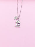 Silver Kitchen Mixer Baker Charm Bracelet Berkery Shop Gifts Ideas Personalized Customized Made to Order Jewelry, N106