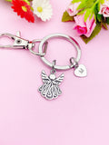 Guardian Angel Keychain Silver Guardian Angel Charm Guardian Angel Gifts Ideas Personalized Customized Made to Order, CN1705