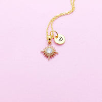 Sun Necklace, Best Christmas Gift for Girlfriends, Sister, Daughter, Granddaughter, Niece, Mom, Aunt, Grandma, Best Friends Gift, N4088