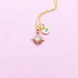 Sun Necklace, Best Christmas Gift for Girlfriends, Sister, Daughter, Granddaughter, Niece, Mom, Aunt, Grandma, Best Friends Gift, N4088