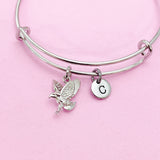Silver Flying Eagle Charm Bracelet, NN348