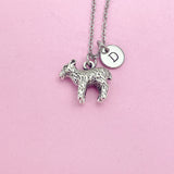 Lamb Necklace in Silver, Keychain and Bracelet in Option, N1587A