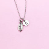 Football Necklace in Silver, Keychain and Bracelet in Option, N33