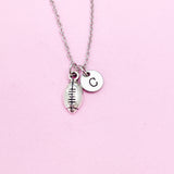 Football Necklace in Silver, Keychain and Bracelet in Option, N33
