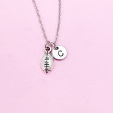 Football Necklace in Silver, Keychain and Bracelet in Option, N33