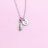 Football Necklace in Silver, Keychain and Bracelet in Option, N33