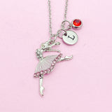 Ballet Necklace in Silver, N4427