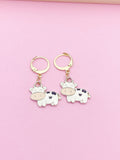 Cute Cow Earrings, Cow Calf Cattle Perfect Gift for Farmers, N3054