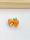 Orange Carrot 925 Sterling Silver Stud Earrings Easter Gifts Idea Made to Order Jewelry, AN5489