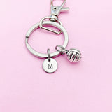 Water Polo Keychain, Initial Charm, Team Gift