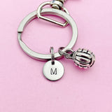 Water Polo Keychain, Initial Charm, Team Gift