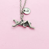 Grasshopper Necklace in Silver, N309